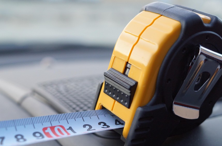 Measuring tape for woodworking projects