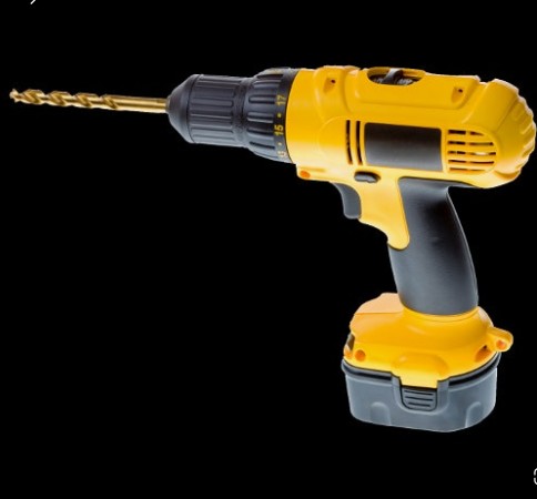 Cordless power drill for woodworking