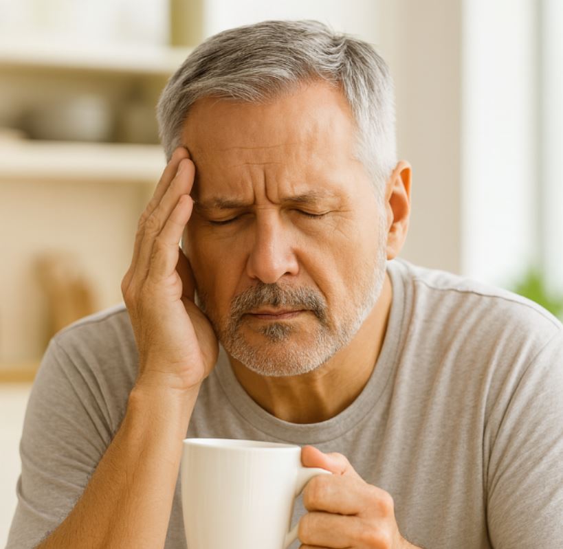 Very tired in the morning