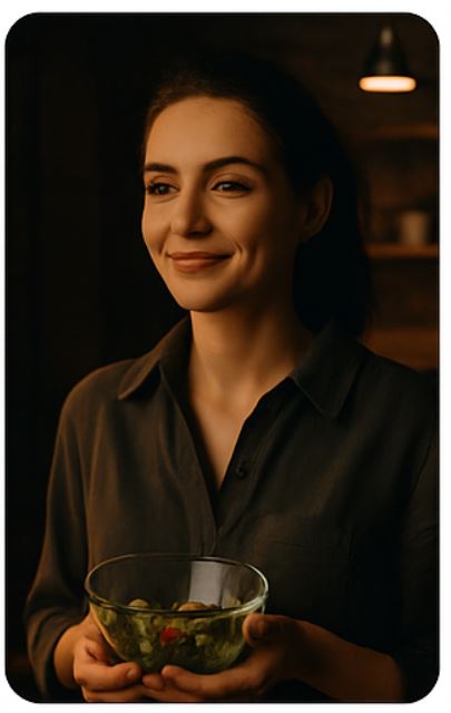 Rarely snack late at night