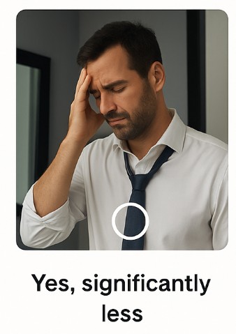 Yes, significantly less